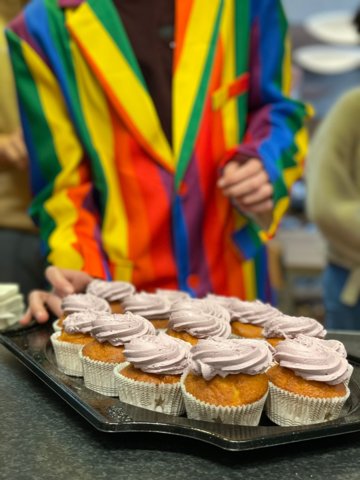 Cupcakes Paarse Vrijdag