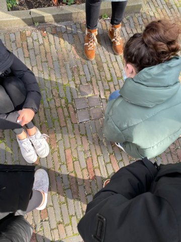 Struikelstenen in de Plantagebuurt