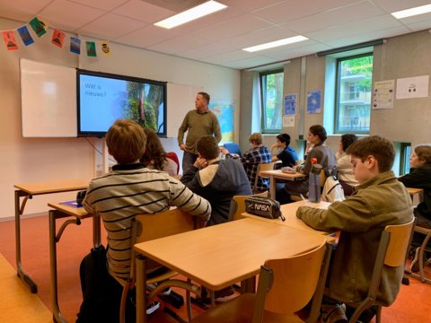 Bezoek Journalist in de Klas